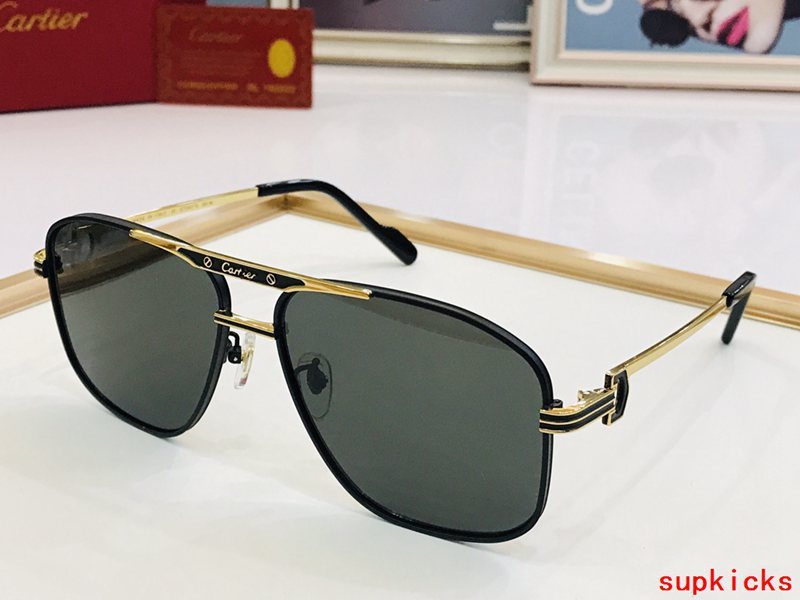 Full view of Cartier unisex sunglasses