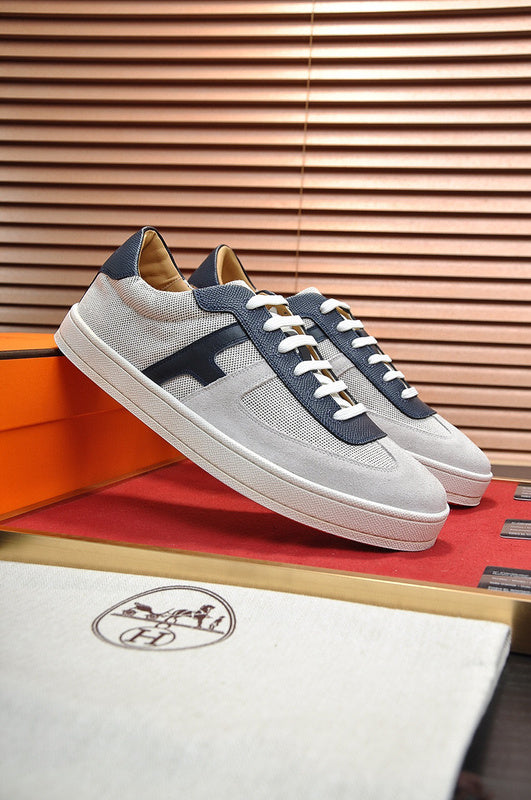 Hermes shoes Style 198 - top view showing design