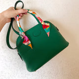 Tailored bag shown from front angle