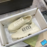 Gucci fresh white-and-black luxury sneakers view 5 streetwear statement look