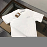 Burberry luxury t-shirt detail shot