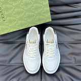 Gucci sneakers detailed view showing premium designer craftsmanship