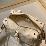 Back view of premium polished women's handbag – women's designer-style accessory
