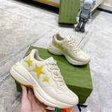 Gucci fresh white-and-black luxury sneakers view 6 streetwear statement look