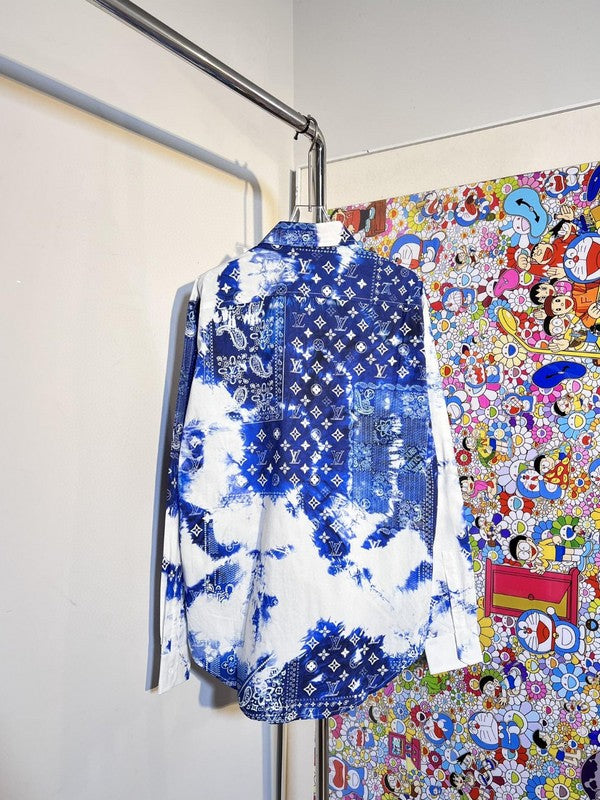 Side profile of Louis Vuitton luxury clothing with everyday silhouette