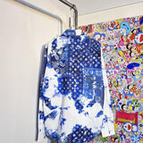 Side profile of Louis Vuitton luxury clothing with everyday silhouette