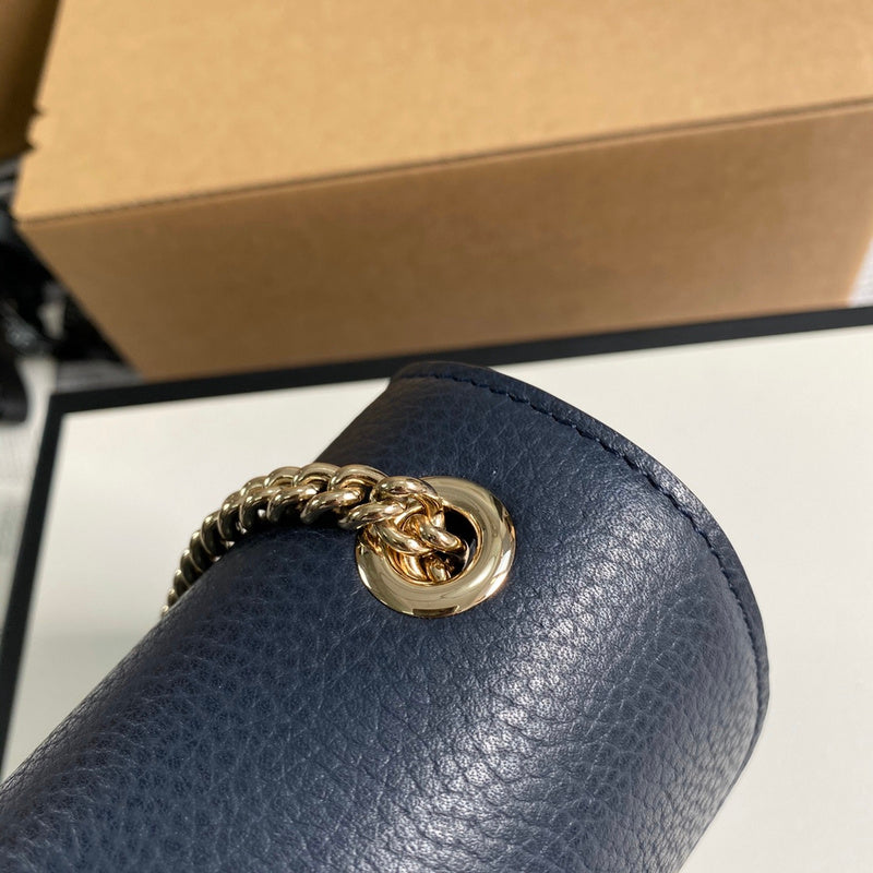Back view of elevated classic women's handbag – women's everyday handbag