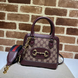 Front view of refined premium women's handbag – women's luxury handbag