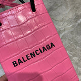 Bold Faux Leather Handbag - Signature Hardware Accents | Women's Fashion Handbag #985 - interior view (image 6) of designer-inspired handbag