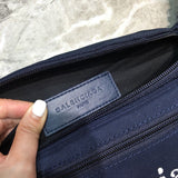 Polished Vegan Leather Handbag - Statement Silhouette | Women's Statement Accessory #250 - side angle view (image 2) of designer-inspired handbag
