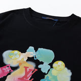 Full styled look of Louis Vuitton cotton t-shirt with relaxed-fit cut