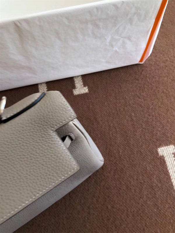 Close-up detail of streamlined bag design