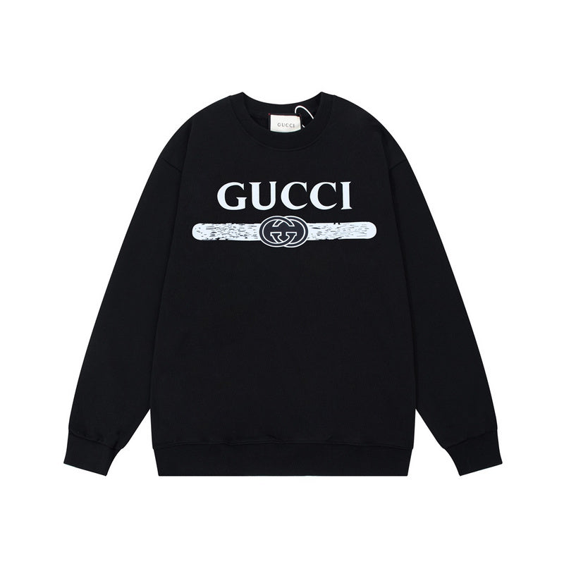 Front view of Gucci luxury clothing with contemporary cut
