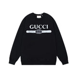 Front view of Gucci luxury clothing with contemporary cut