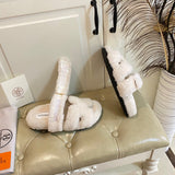 Hermès Camel Platform Sandals - Lifestyle Styling Shot