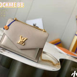 Front view of refined chic women's handbag – women's luxury accessory