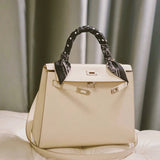 Close-up detail of structured bag design