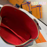 Close-up detail of statement structured women's handbag – women's statement bag
