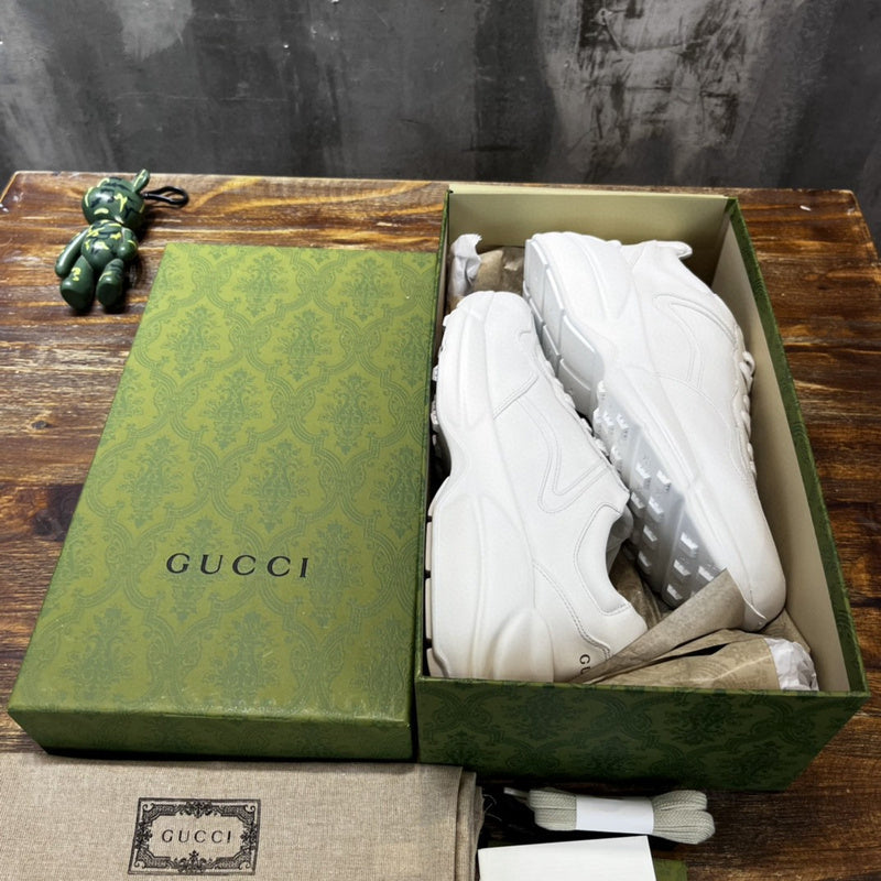 Gucci all-black luxury sneakers view 9 low-top design