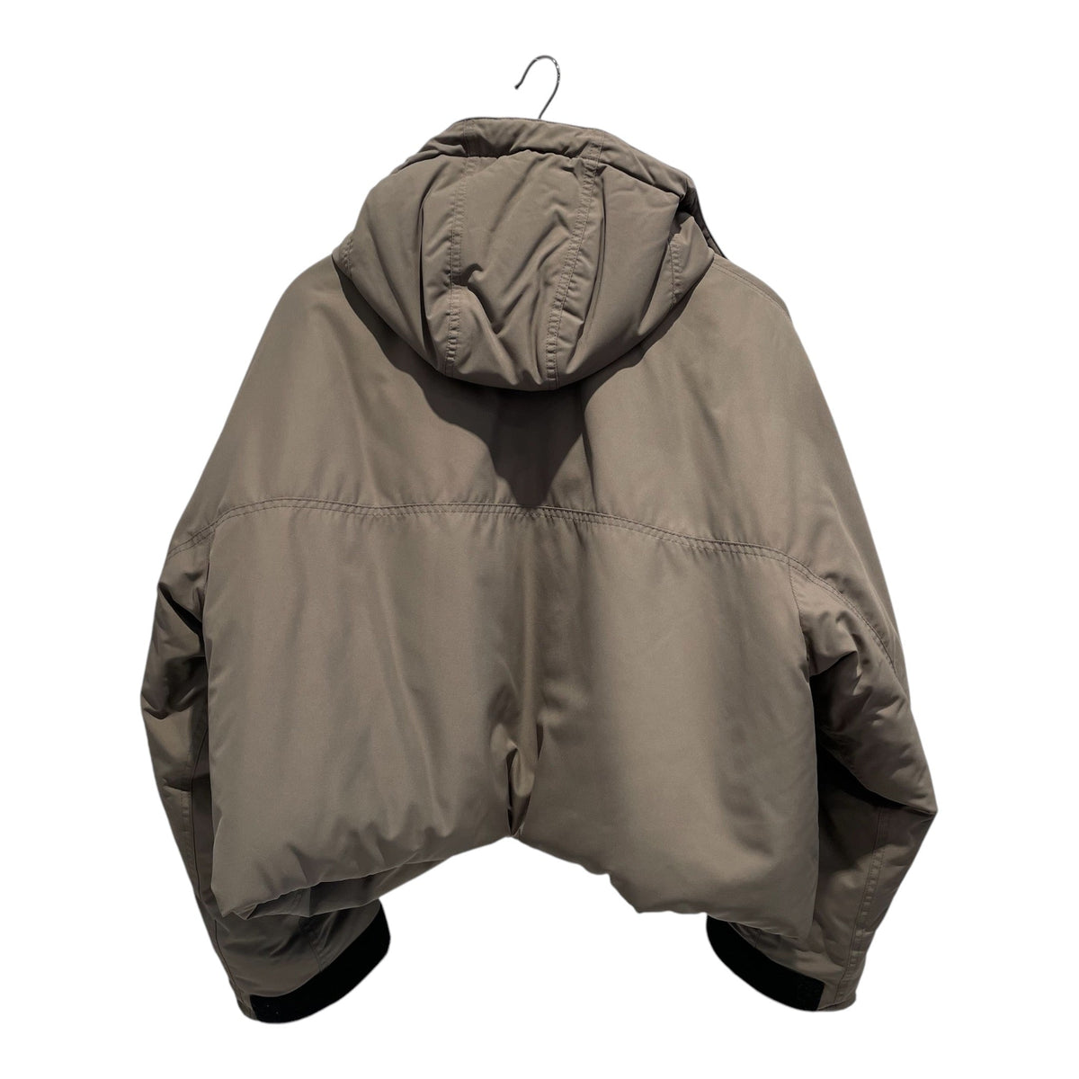 Balenciaga/Mountain Parka/34/Nylon/KHK/Hooded Oversized Jacket — Designer Luxury Jacket