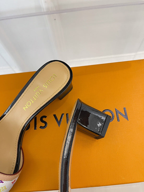 Louis Vuitton shoes Style 412 - back heel detail