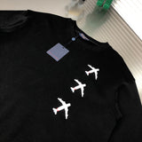 Side profile of Louis Vuitton luxury clothing with monogram-inspired silhouette
