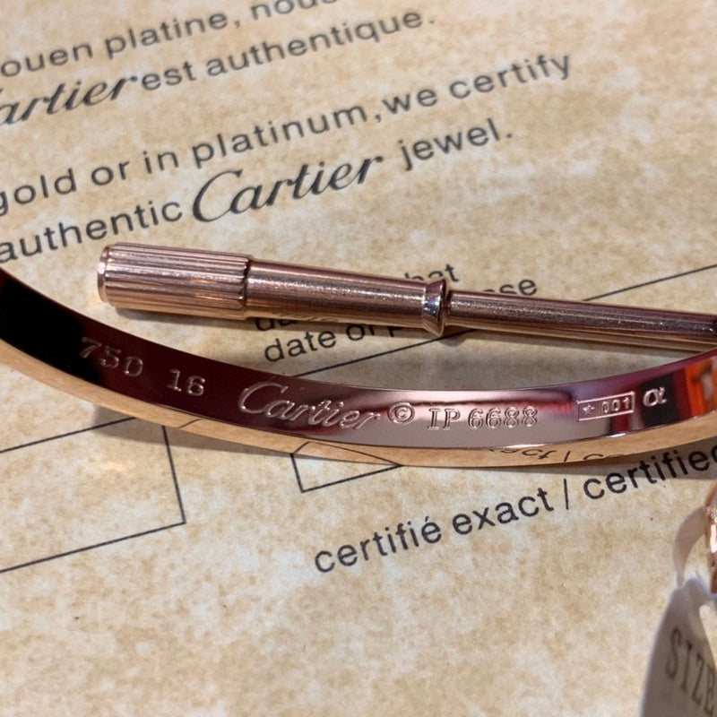 Lifestyle view of Cartier unisex jewelry piece