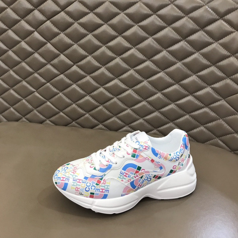 Gucci all-black luxury sneakers view 6 everyday casual design