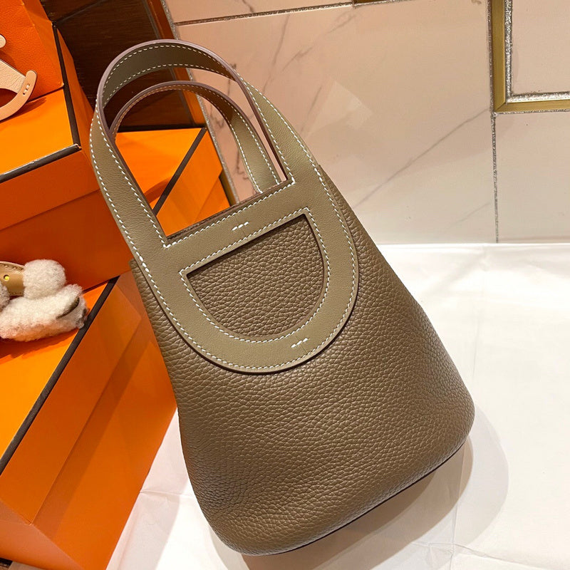 Close-up detail of classic bag design