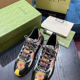 Gucci bold contrast luxury sneakers view 8 streetwear statement look