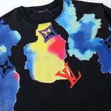 Full styled look of Louis Vuitton cotton t-shirt with everyday silhouette