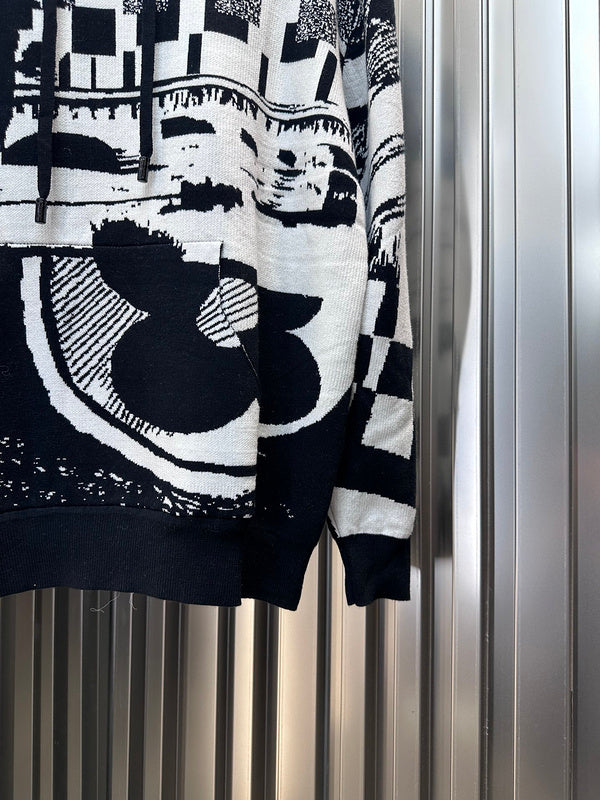 Front view of Louis Vuitton luxury clothing with everyday silhouette
