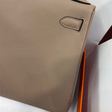  classic structured bag detail view showing craftsmanship 8