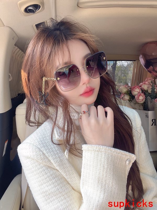 Full view of Louis Vuitton unisex sunglasses