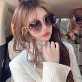 Full view of Louis Vuitton unisex sunglasses