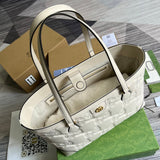 Interior view of refined chic women's handbag – women's everyday handbag