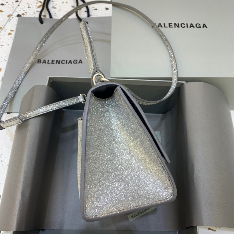 Sleek Faux Leather Handbag - Understated Luxury Look | Women's Everyday Carry Handbag #543 - back view (image 4) of designer-inspired handbag