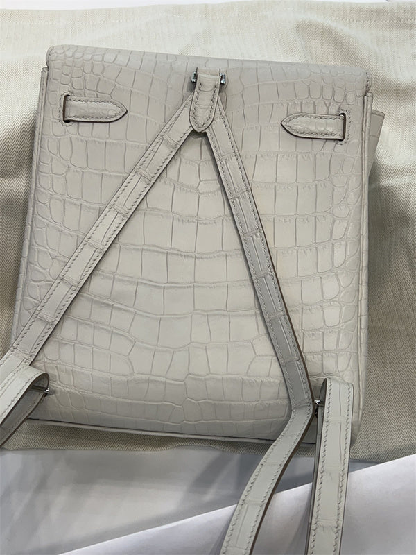 Close-up detail of effortless bag design