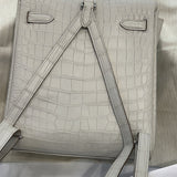 Close-up detail of effortless bag design