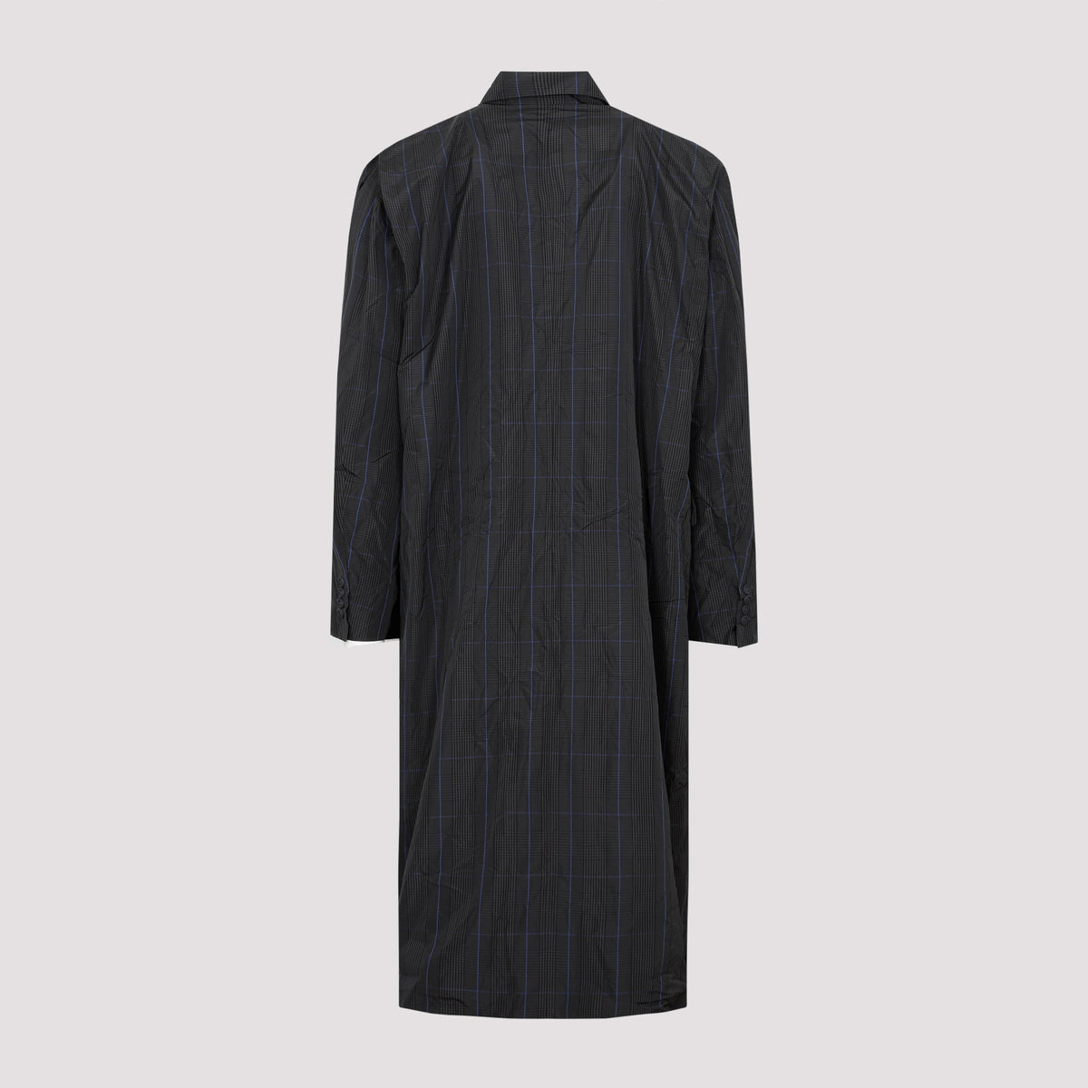 Balenciaga premium coats detail and craftsmanship close-up