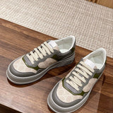 Gucci two-tone luxury sneakers view 9 minimalist modern build
