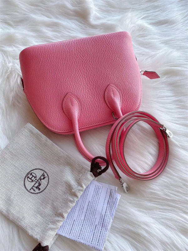 Close-up detail of clean-lined bag design