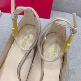 Valentino Garavani luxury shoes detail shot