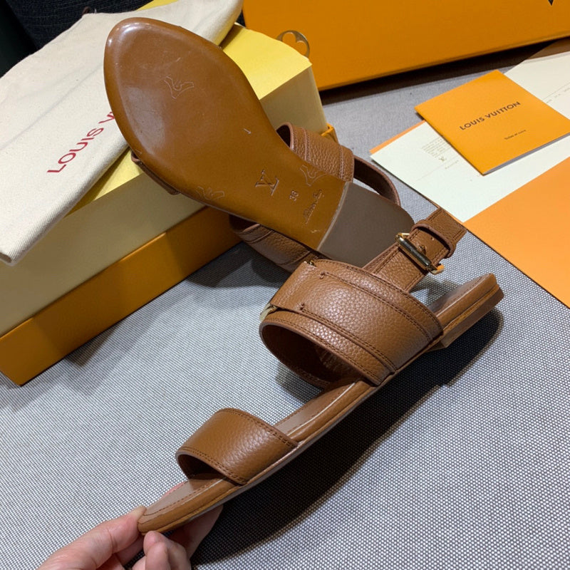 Louis Vuitton luxury shoes detail shot