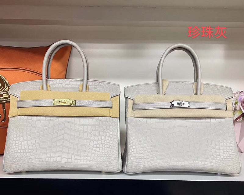 Poised bag shown from front angle
