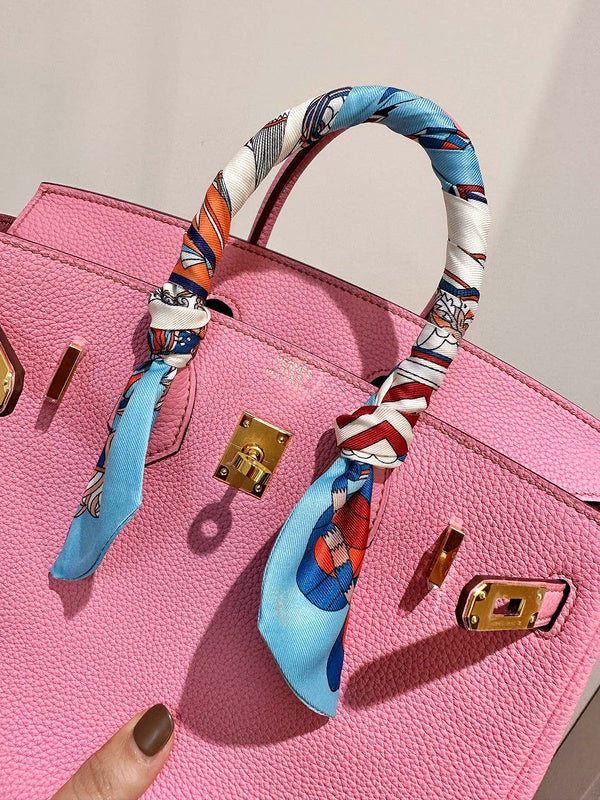 Close-up detail of streamlined bag design