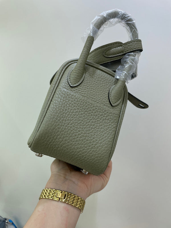 Tailored bag shown from front angle