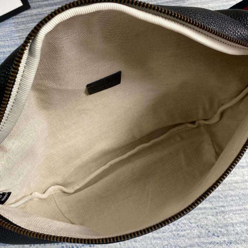Side profile of signature statement women's handbag – women's designer-style accessory