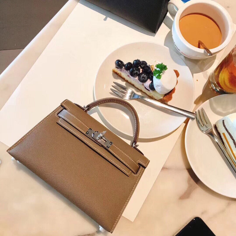 Understated handbag styled for everyday wear