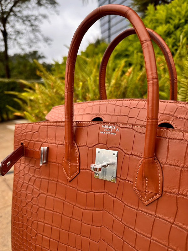 Interior view of understated premium bag